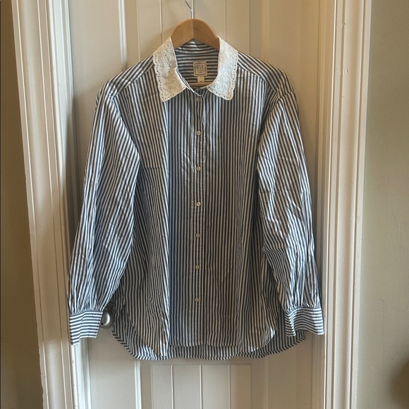 NWT Doen for Gap stripes shirt - Picture 2 of 10